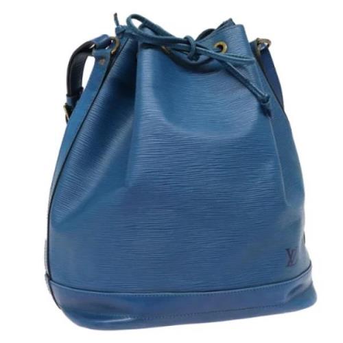 Pre-owned Leather louis-vuitton-bags Louis Vuitton Vintage , Blue , Da...