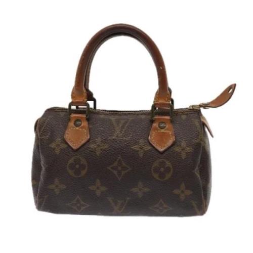 Pre-owned Canvas louis-vuitton-bags Louis Vuitton Vintage , Brown , Da...