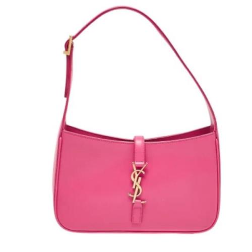 Pre-owned Leather shoulder-bags Yves Saint Laurent Vintage , Pink , Da...