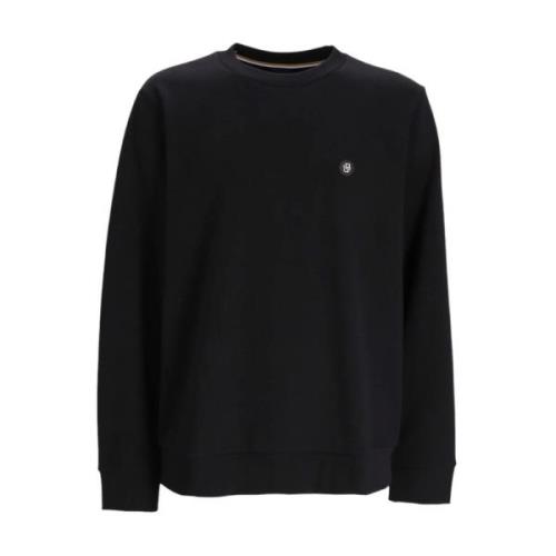 Stijlvolle Sweatshirt voor Mannen Boss , Black , Heren