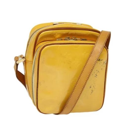 Pre-owned Leather louis-vuitton-bags Louis Vuitton Vintage , Yellow , ...