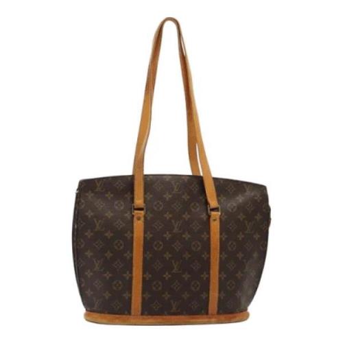 Pre-owned Canvas shoulder-bags Louis Vuitton Vintage , Brown , Dames