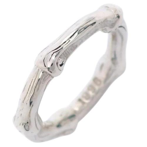 Pre-owned Silver rings Tiffany & Co. Pre-owned , Gray , Dames