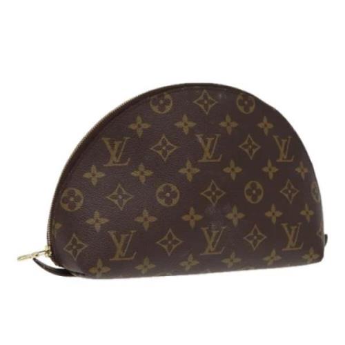 Pre-owned Canvas pouches Louis Vuitton Vintage , Brown , Dames