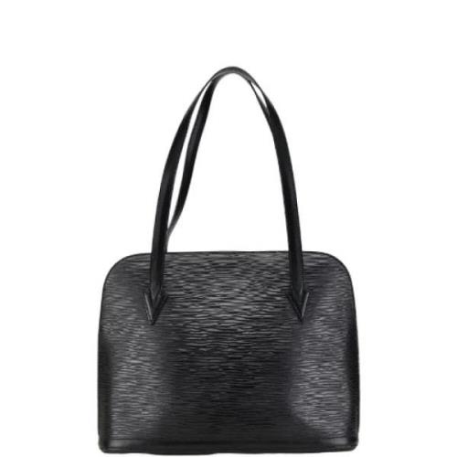 Pre-owned Leather louis-vuitton-bags Louis Vuitton Vintage , Black , D...