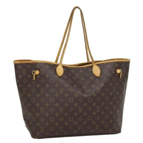 Pre-owned Canvas totes Louis Vuitton Vintage , Brown , Dames