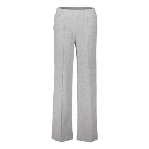 Elegante Wijde Pijp Aantrekbroek Betty & Co , Gray , Dames