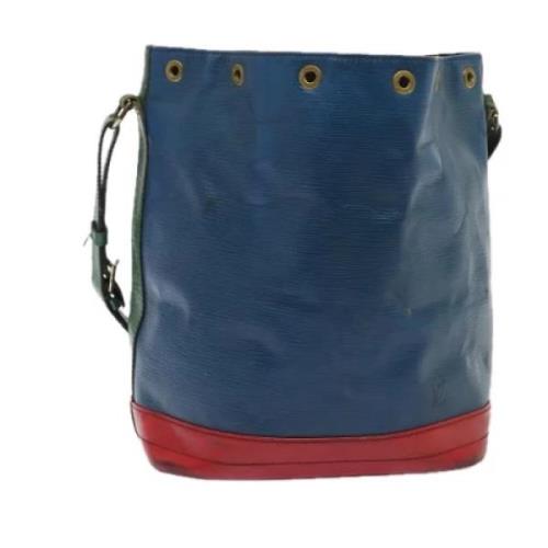 Pre-owned Leather louis-vuitton-bags Louis Vuitton Vintage , Blue , Da...