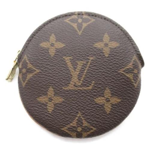 Pre-owned Canvas wallets Louis Vuitton Vintage , Brown , Dames