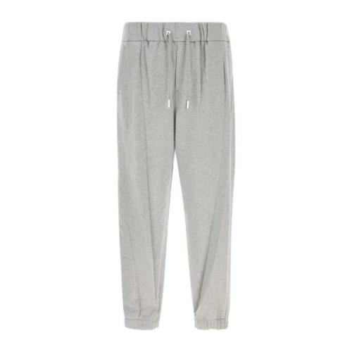 Comfortabele grijze katoenen joggers voor heren Wooyoungmi , Gray , He...