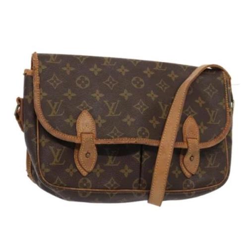 Pre-owned Canvas louis-vuitton-bags Louis Vuitton Vintage , Brown , Da...