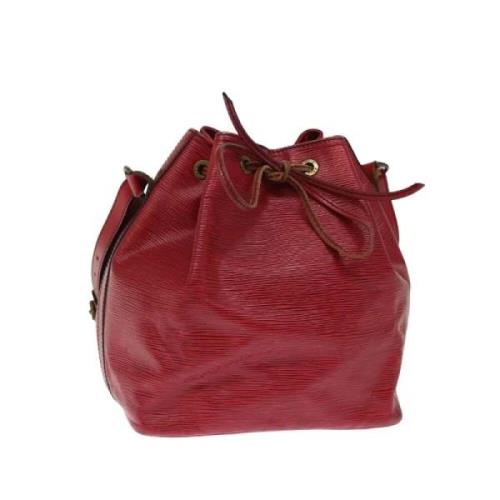 Pre-owned Leather louis-vuitton-bags Louis Vuitton Vintage , Red , Dam...