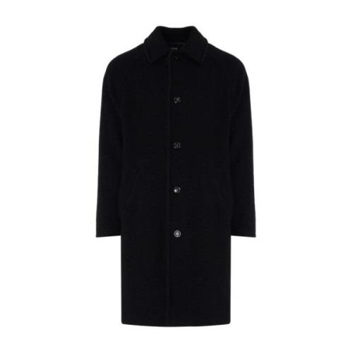 Gaston Jas in Zwart A.p.c. , Black , Heren