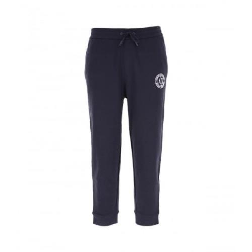 Logo Broek Armani , Blue , Heren