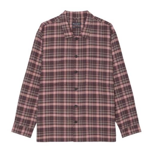 Flanellen overshirt Marc O'Polo , Multicolor , Heren