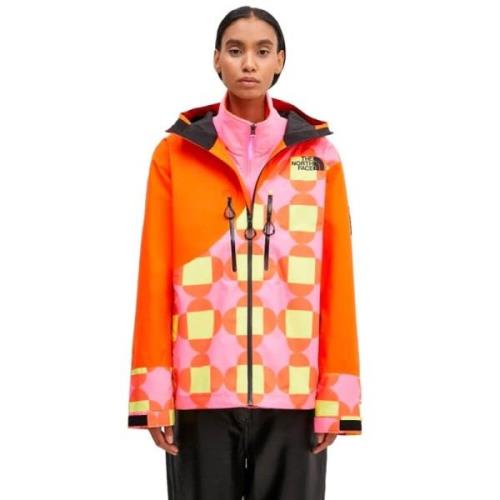 Retro Jas The North Face , Orange , Dames