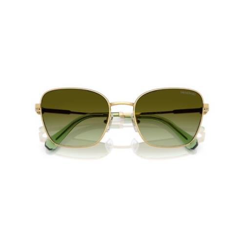 Elegante Kristal Zonnebril SK 7029 Swarovski , Green , Unisex