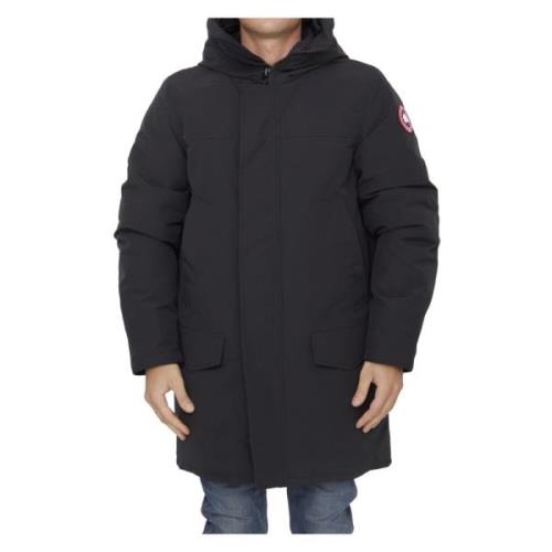 Zwarte Langford Parka voor Heren Canada Goose , Black , Heren