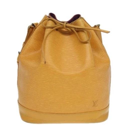 Pre-owned Leather louis-vuitton-bags Louis Vuitton Vintage , Yellow , ...