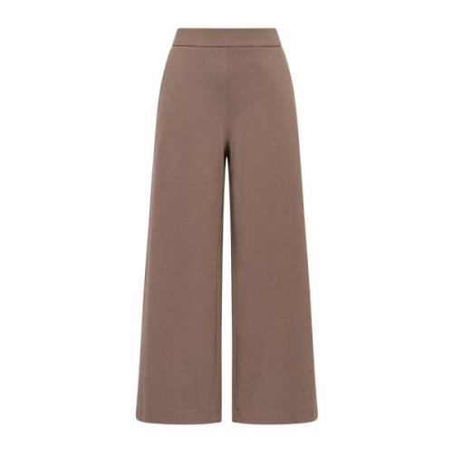 Comfy Jersey Broek Maliparmi , Brown , Dames