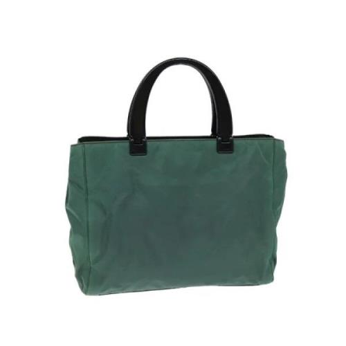 Pre-owned Nylon handbags Prada Vintage , Green , Dames