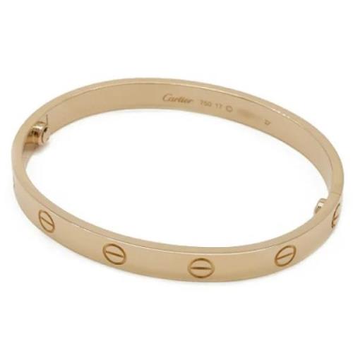 Pre-owned Rose Gold bracelets Cartier Vintage , Yellow , Dames