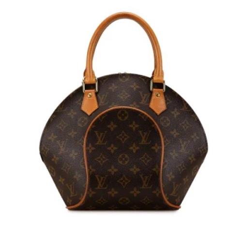 Pre-owned Canvas handbags Louis Vuitton Vintage , Brown , Dames