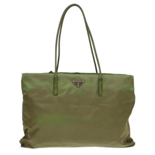 Pre-owned Fabric prada-bags Prada Vintage , Green , Dames