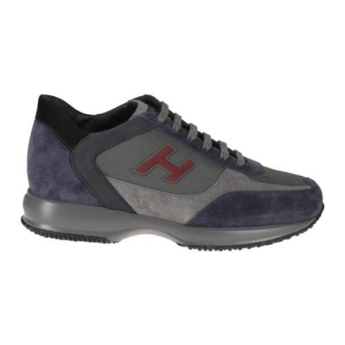 Platte schoenen met interactief camoscio Hogan , Multicolor , Heren