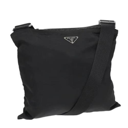 Pre-owned Nylon prada-bags Prada Vintage , Black , Dames