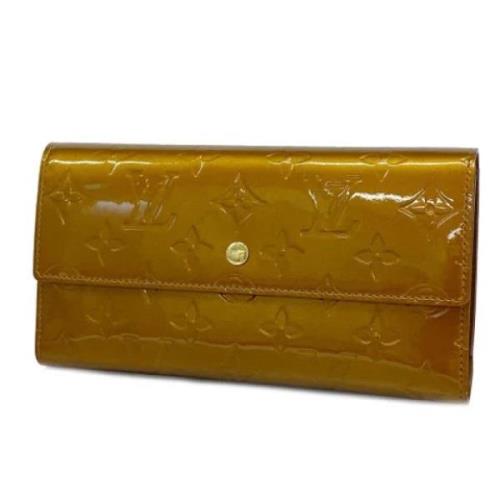 Pre-owned Fabric wallets Louis Vuitton Vintage , Brown , Dames