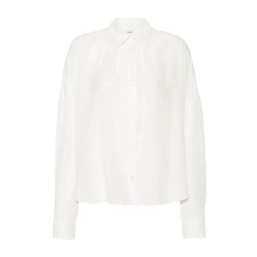 Natuurlijke Shirt Model 5487 Aspesi , White , Dames