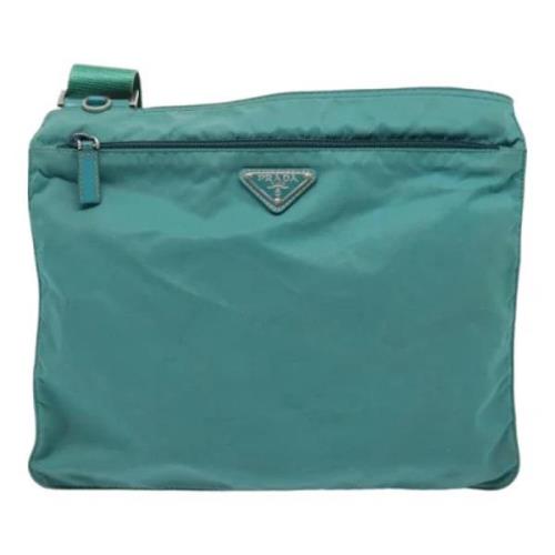 Pre-owned Fabric prada-bags Prada Vintage , Blue , Dames