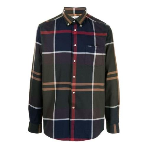 MultiColour Dunoon Tartan Overhemd Barbour , Multicolor , Heren