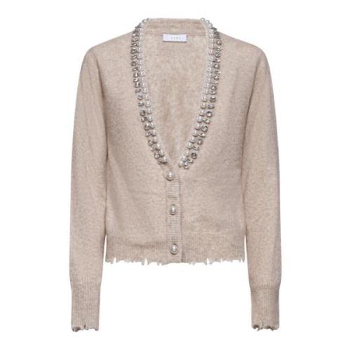 Stijlvolle Sweaters Collectie Kaos , Beige , Dames