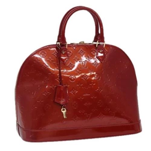 Pre-owned Leather louis-vuitton-bags Louis Vuitton Vintage , Red , Dam...