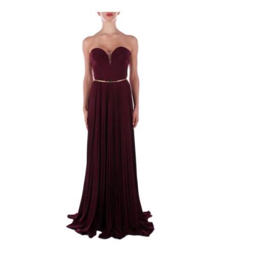 Red Carpet Jurken met Ritssluiting Elisabetta Franchi , Red , Dames