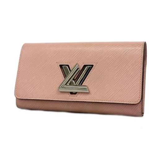 Pre-owned Fabric wallets Louis Vuitton Vintage , Beige , Dames