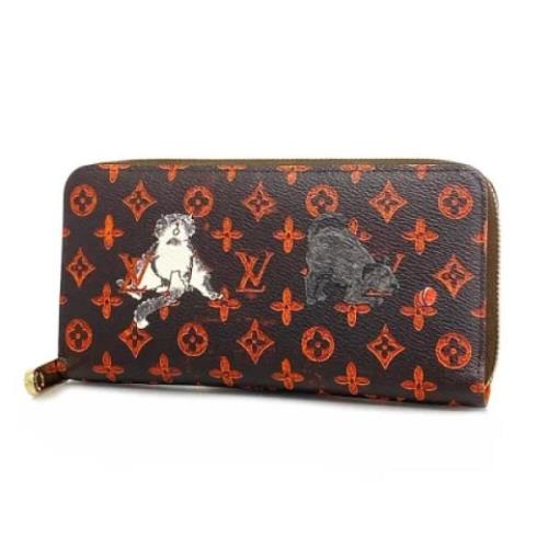 Pre-owned Fabric wallets Louis Vuitton Vintage , Brown , Dames