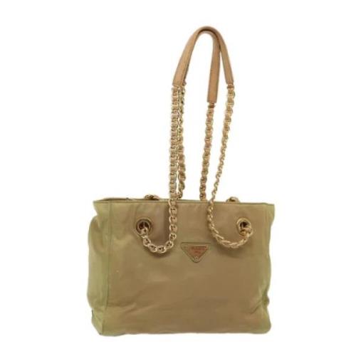 Pre-owned Nylon prada-bags Prada Vintage , Green , Dames