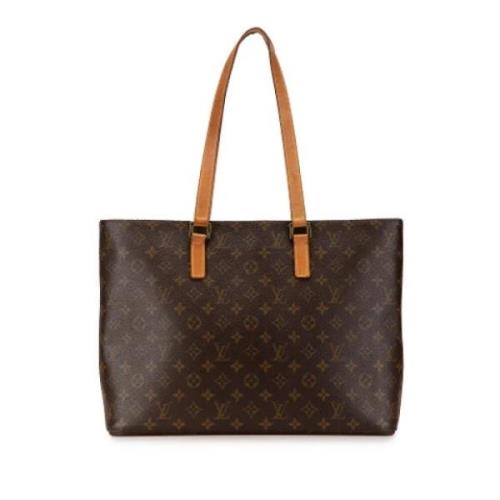 Pre-owned Canvas shoulder-bags Louis Vuitton Vintage , Brown , Dames