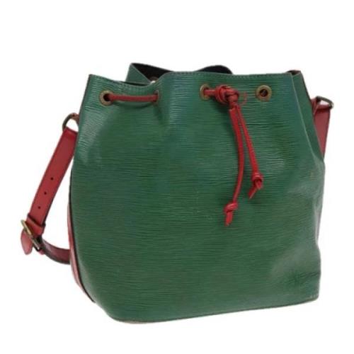 Pre-owned Leather louis-vuitton-bags Louis Vuitton Vintage , Green , D...