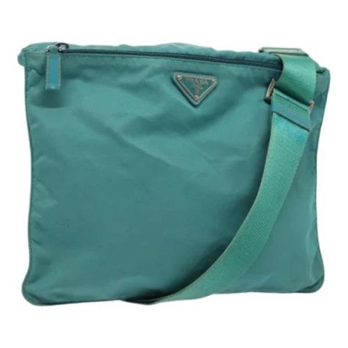 Pre-owned Nylon prada-bags Prada Vintage , Green , Dames