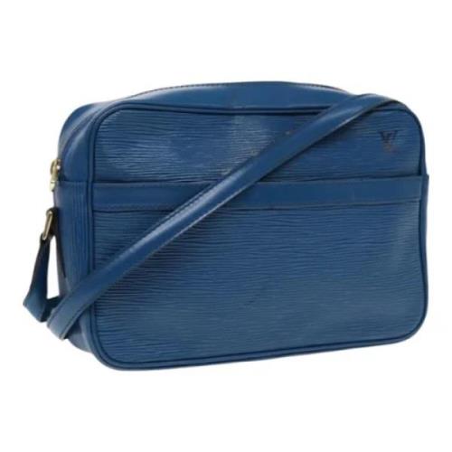 Pre-owned Leather louis-vuitton-bags Louis Vuitton Vintage , Blue , Da...