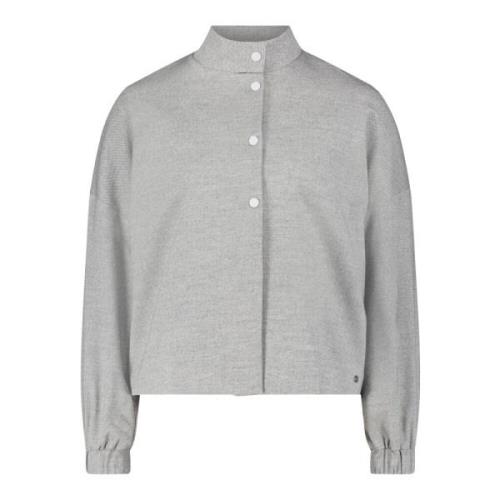 Casual jack met oversized mouwen Betty & Co , Gray , Dames