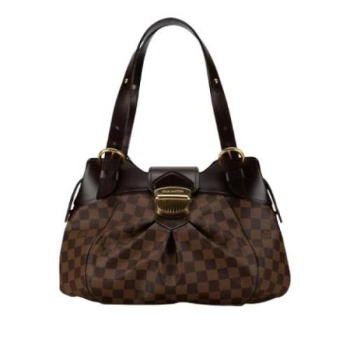 Pre-owned Canvas louis-vuitton-bags Louis Vuitton Vintage , Brown , Da...