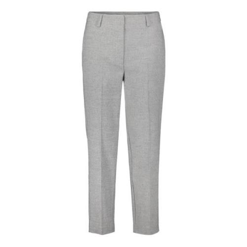 Casual Geplooide Broek Betty & Co , Gray , Dames