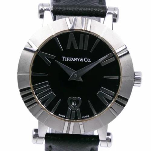 Pre-owned Stainless Steel watches Tiffany & Co. Pre-owned , Black , Da...