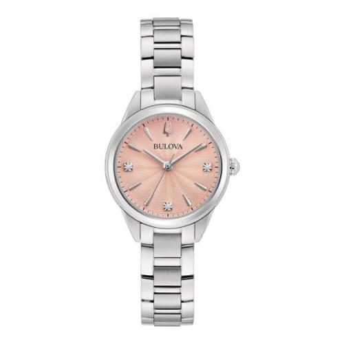 Sutton Lady Petite Bulova , Pink , Dames