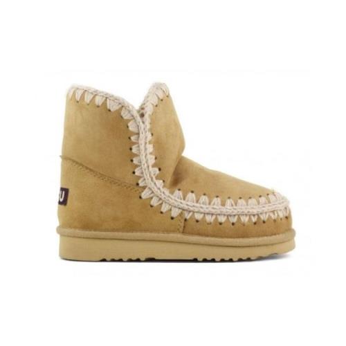 Mou Eskimo 18 Camel Enkellaars Mou , Brown , Dames